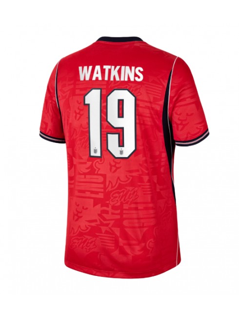 England Ollie Watkins #19 Replika Borta Kläder VM 2026 Kortärmad England Ollie Watkins #19 Replika Borta Kläder VM 2026 Kortärmad